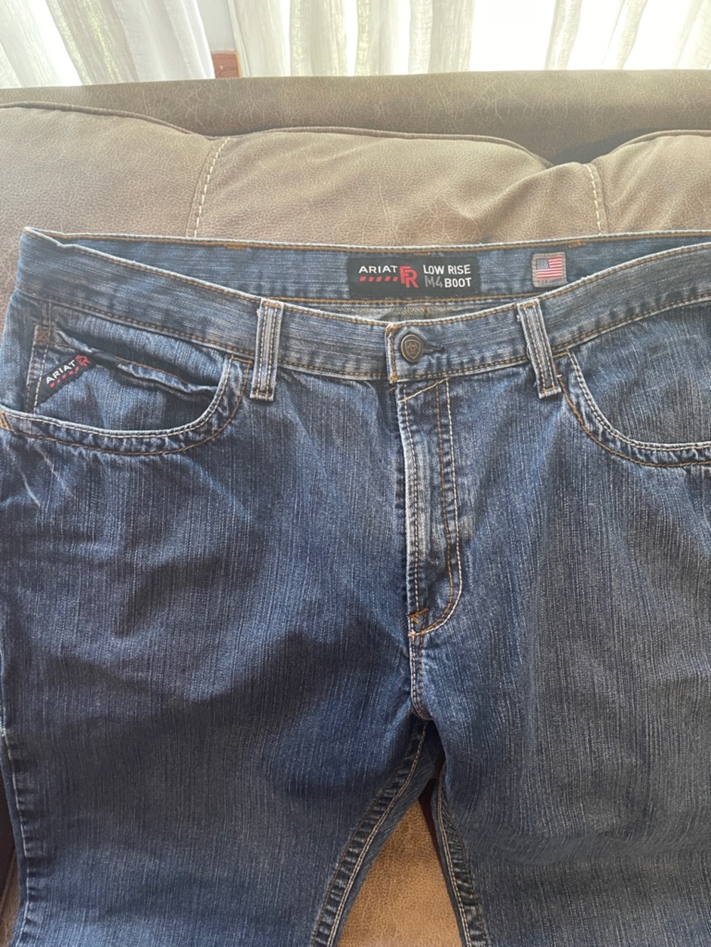 Ariat Dark Blue Low Rise Bootcut Jeans